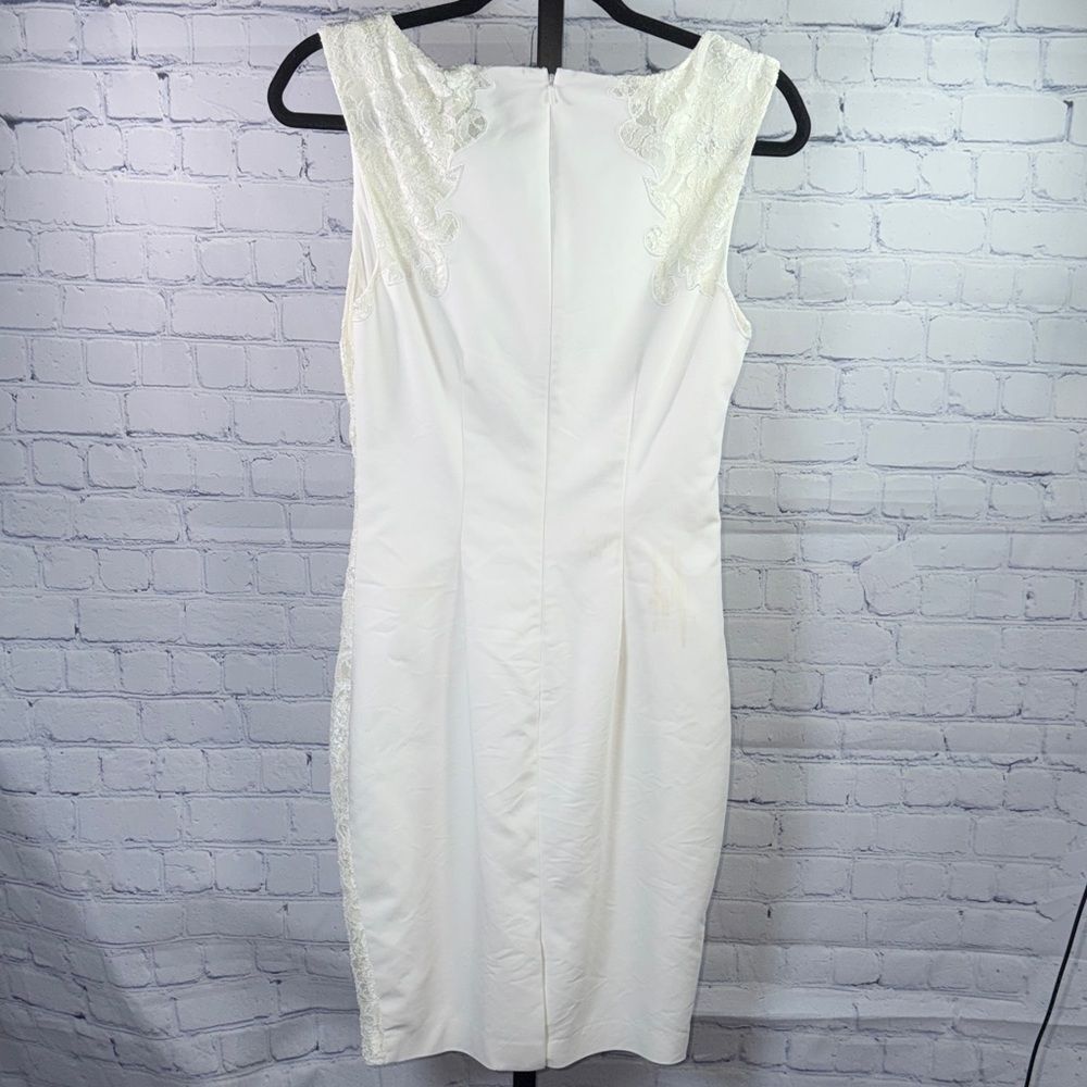 Cache Ivory Lace Mini Dress - Picture 5 of 6